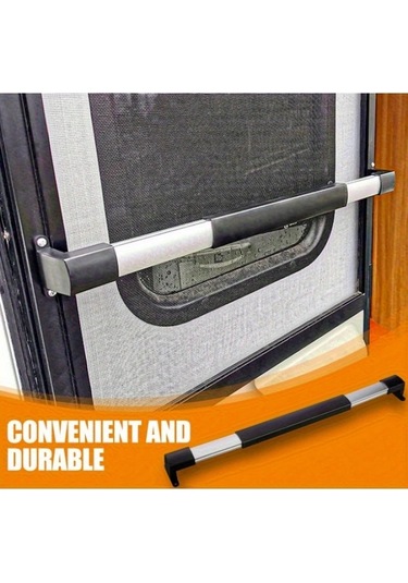 Dashanshop 1 Adet Ev Tipi Karavan Kapı Kolu, Ayarlanabilir Universal Sağlam Kaymaz Tutma