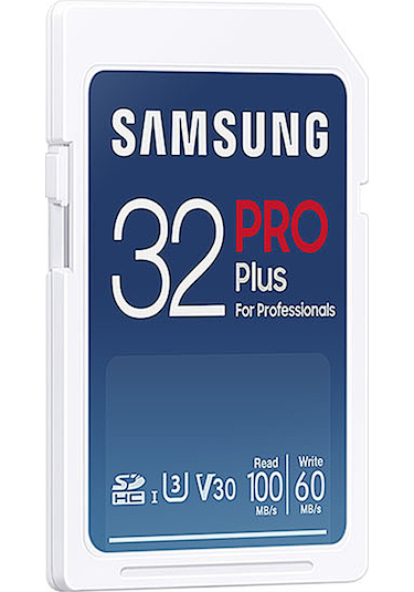 Teltree Samsung Pro Plus 32gb Sd Hafıza Kartı U3 V30 100mb/s Okuma Hızı Dijital Fotoğraf Makinesi İçin Dayanıklı Bellek Kartı