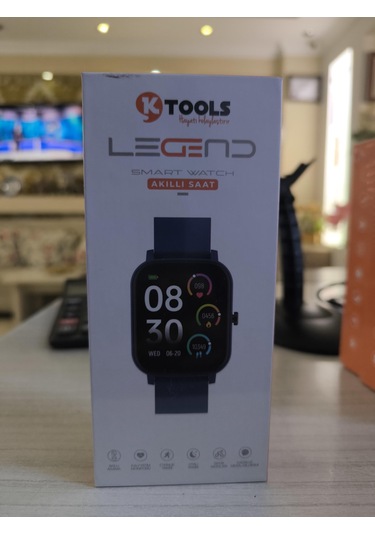 Ktools Legend Lacivert 2 Yıl Türkiye Garantili Gümüş Kayış Akıllı Saat