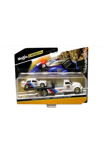 Maisto 1:64 Flatbed/1988 Bmw M3 E30 1965 Ford Mustang Model Set
