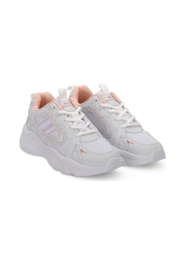 Slazenger INMORTAL I Kadın  Beyaz / Pembe Koşu & Yürüyüş Spor Ayakkabısı