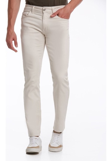 Hatemoğlu Taş Regular Fit Basic Pantolon Taş