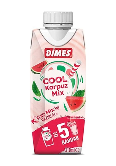 Dimes Cool Lime Berry + Şekersiz + Karpuz 3 x 310 ML