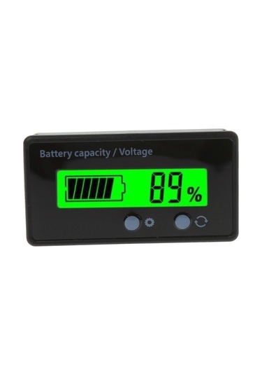 Didadodo Gy-6s 12v Kurşun-asit Pil Güç Ölçer Lityum Pil Kapasite Sinyalizasyonu Ekran Test Cihazı Yüzde Voltmetre Diğer