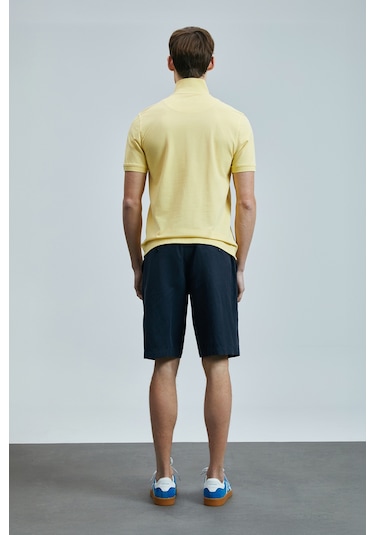 Lufian Erkek Polo Yaka T Shirt 111040206 Sarı Sarı Lufian Erkek Polo Yaka T Shirt 111040206 Sarı Sarı