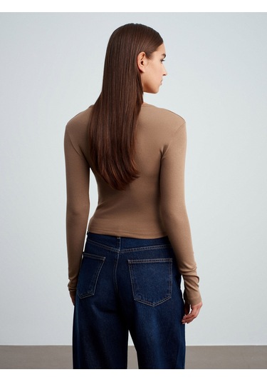 31442 Uzun Kollu Çıtçıtlı Top-vizon Vizon