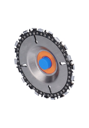 Maiyame Stahl Çelik Zincir Diski 4 İnç 22 Dişli, Açı Taşlama Aksesuarı, 14000 Devir/dakika, Ahşap Oyma Ve Parlaklaştırma İçin