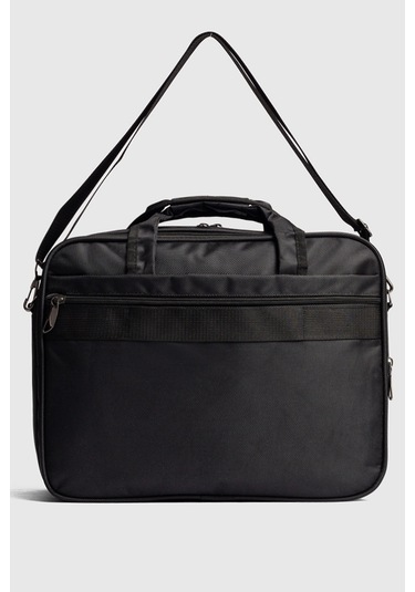 15.6" İnç Evrak Bilgisayar Notebook Laptop Çantası Se01 Siyah Siyah