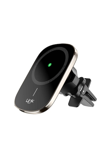 LinkTech W790 Magsafe Uyumlu 15W Kablosuz Şarj Araç İçi Telefon Tutucu