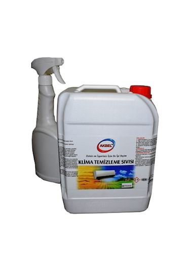 Akbel Klima Temizleme Sıvısı 5 Kg+Uygulama Spreyi