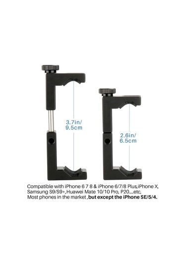 Ulanzi St-02s Telefon Tripod Standı 1 Black