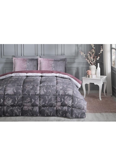 Özdilek Ditsy Mor Çift Kişilik Uyku Seti Mor