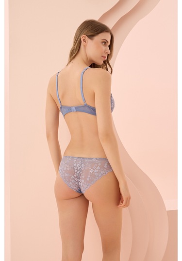 Loya Kadın Mavi Daphe Klasik Külot Mavi