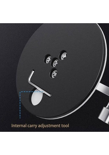 Tongxida Cbtx Boneruy L06x Telefon Standı - 360 Dönüşümlü, Koyu Gri Standı Koyu Gri