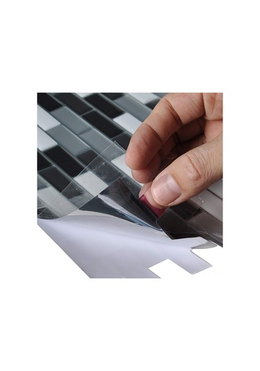 Xiyyadms 3d Duvar Sticker Pet Doğal Tuğla Desenli, Formaldehit Yok, Kolay Uygulama, Su Geçirmez, Antibakteriyel, Ev Dekorasyonu Dıy 230x230mm Çok Renkli