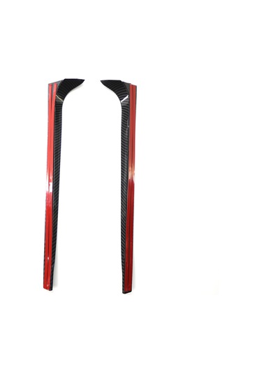 Youmex 2011-2017 Volkswagen Polo Arka Cam Spoiler, Karbon Desenli Ve Parlak Siyah, Gz.w0143-tw