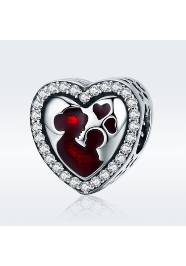 S925 Ayar Gümüş Büyük Anneler Aşk Boncuk Dıy Bilezik Aksesuarları Çok Renkli