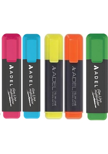 Adel Fosforlu Kalem 4 Adet Çok Renkli