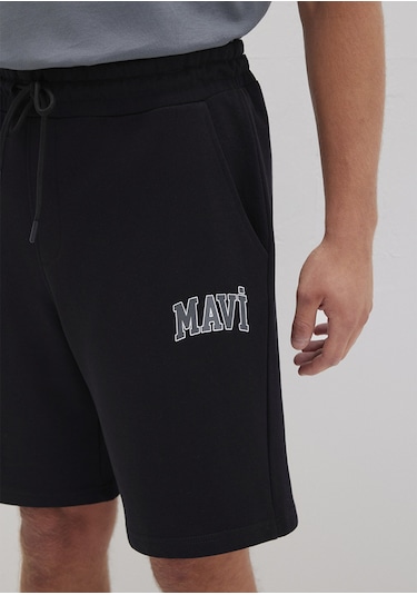 Mavi - Mavi Baskılı Siyah Şort 0410224-900 Siyah