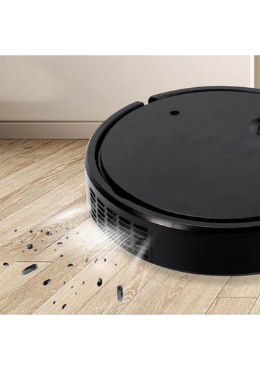 Suntek Profesyonel Otomatik Elektrikli Süpürge Robotu Siyah