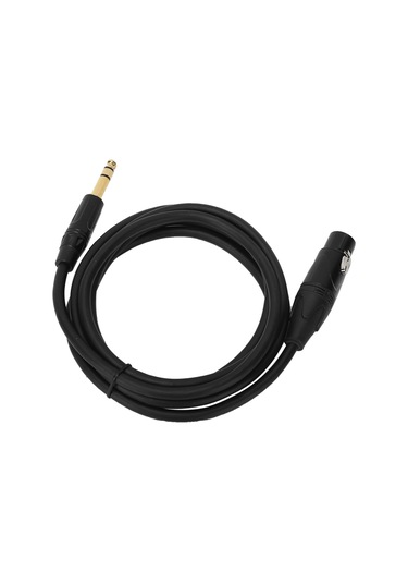 Yaleker Jorındo Xlr Dişi İle 6.35mm Trs Erkek Dengeli Kablosu - 22awg Oksijenli Kupfer, Ses Kalitesi Ve Iletim Gücü İçin Stüdyo/live Performans, 1 Metre Jd6001