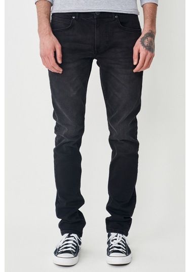 Lee Erkek Jean Pantolon Siyah L719ızhl L719 Luke Slim Tapered 24kmc8000009 Mc80001 Siyah