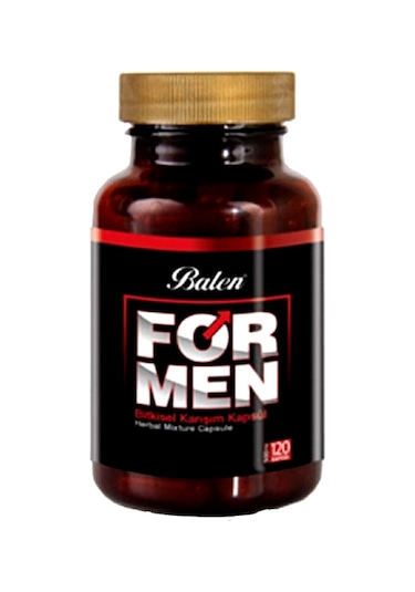 Balen For Men Bitkisel Karışım Formen Erkekler için 120 Kapsül