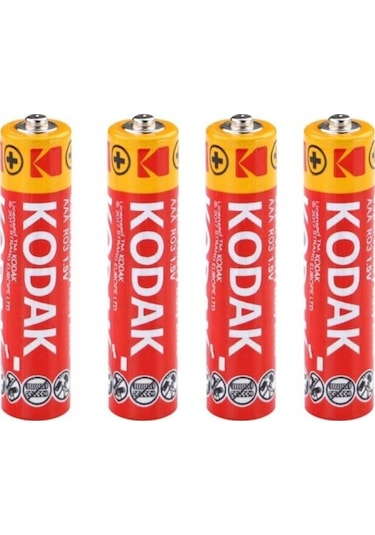 Kodak KAAHZ-S4 Super Heavy Duty Çinko Karbon AAA İnce Kalem Pil