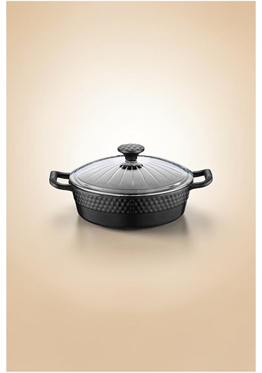 Falez Black Line Granit Döküm 3 Prç Set Antrasit