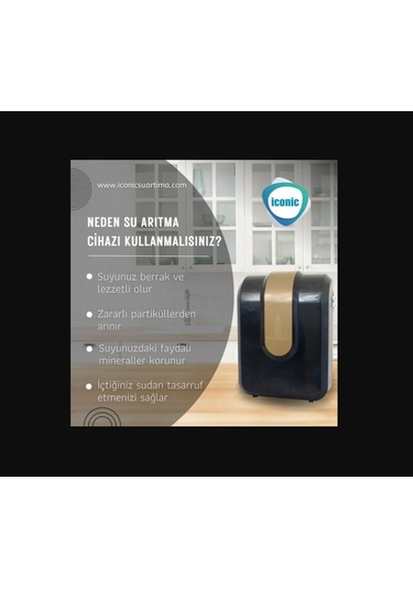 Iconıc Direk Akış 400 Gpd Su Arıtma, Su Artıma Cihazı