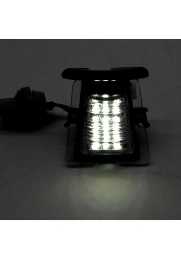 Pazly Wrangler Ve Seti Reedark Plaka Parlak Led Koruyucu Jk Jeep İçin Çerçeve Aydınlatma 2007-2018 Eo