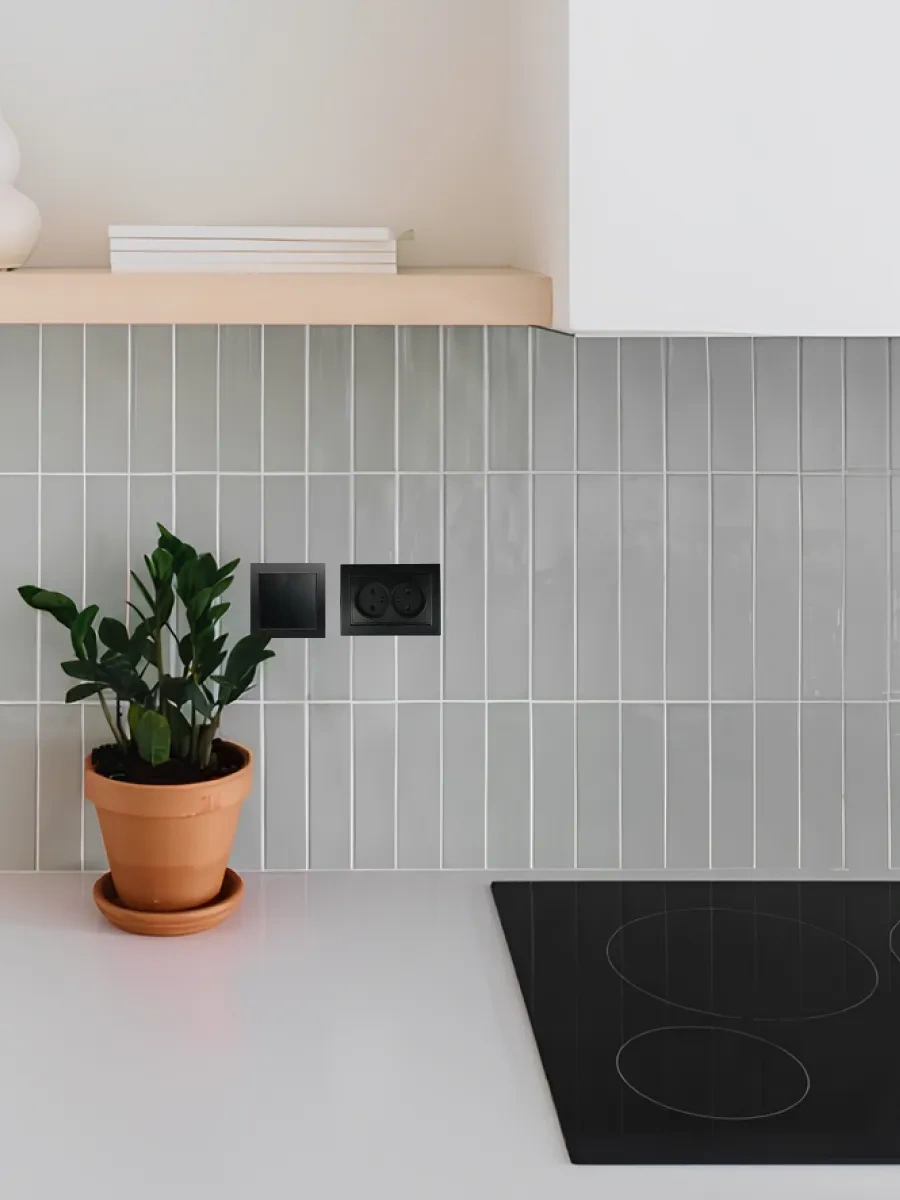 Stekker Çiftli Priz Siyah 200364133 Stekker Pst10-9013-03, Seri Erna, 39478