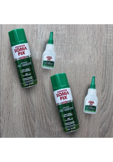 Somafix Hızlı Yapıştırıcı 200 ml 2 Adet