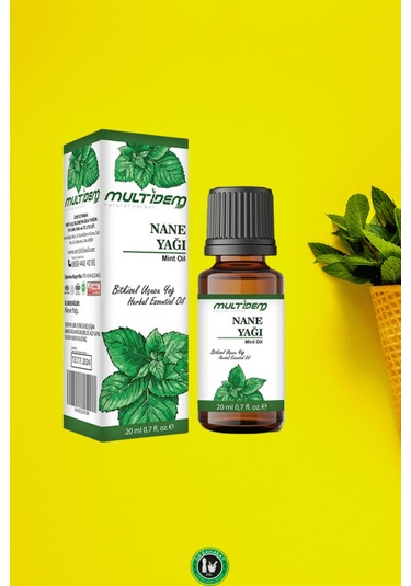 Multidem Uçucu Bitkisel Nane Yağı 20 ML