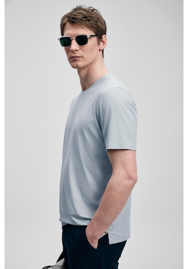 Nuvor Hi- Tech Performance Dikişsiz T- Shirt Açık Gri111020319100180