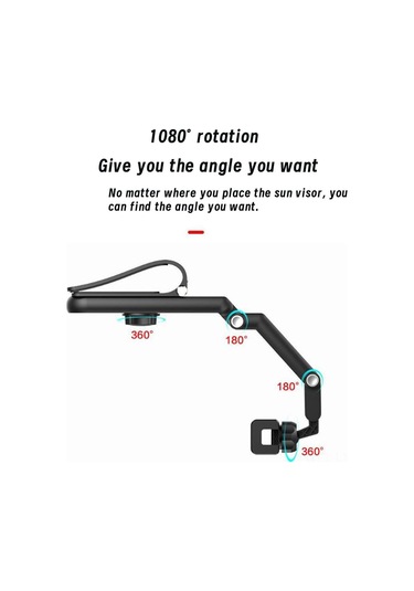 Youtek 360 Derece Dönebilen Araç İçi Telefon Tutucu - Güvenli Ve Pratik Navigasyon İçin İdeal Çözüm Diğer