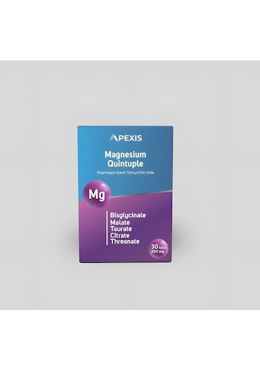 Apexis Magnesium Quintuple 30 Tablet