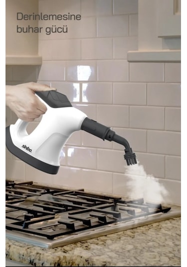 Sinbo SSC-6424 9 In 1 Çok Fonksiyonlu El Tipi Basınçlı Buharlı Temizlik Makinesi