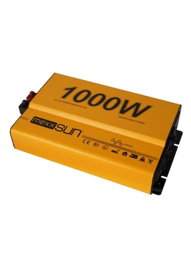 12v Volt - 1000w Watt Tam Sinüs Şarjlı Ups İnverter 220v Çevirici