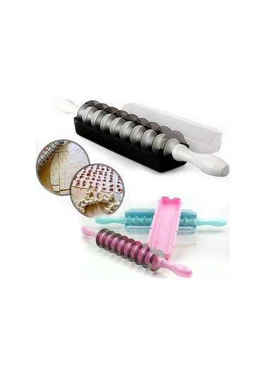 Mantı Merdane Mantı Kesme Merdanesi 9 Bıçaklı Mantı Yapma Aleti 9 Diğer