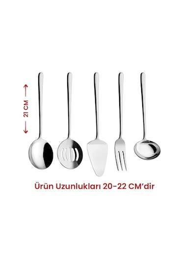 Kahramanlar Bahar 5 Parça Servis Takımı