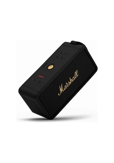 Marshall Middleton Black And Brass Bluetooth Hoparlör