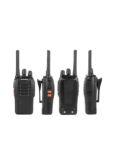 4lü Baofeng Bf-88e Lisanssız Pmr El Telsizi Kulaklık Set