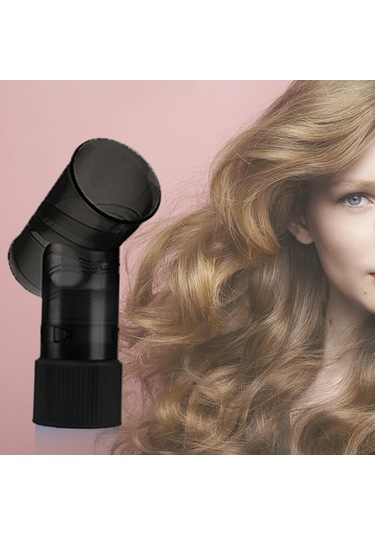 Suntek Saç Kıvırma Difüzörü Rüzgar Kurutma Makinesi Blower Siyah