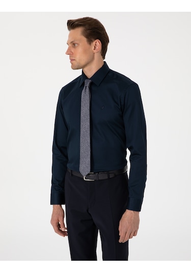 Pierre Cardin Erkek Lacivert Gömlek Basic 50305127-vr033 Lacivert