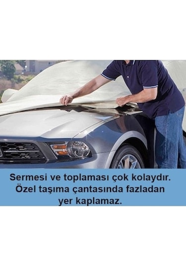 Daihatsu Move Sedan Uyumlu Araba Brandası - Oto Örtüsü - Kılıfı