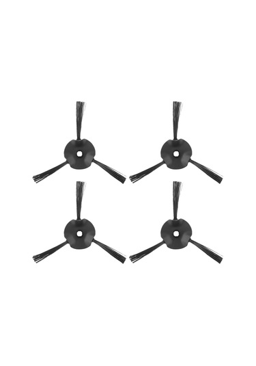 Youmex Shark Rv2310/rv2310ae Robot Süpürge İçin 4 Adet Yedek Yan Fırça - Köşelerde Dirt Ve Toz Toplama - Dayanıklı Abs Ve Nilon