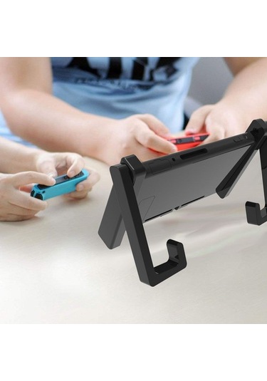 Voguecode Nintendo Switch Için Evrensel Iki-ın-bir Ayarlanabilir Araba Tutacağı Siyah Yok Havalandırma 8qy12w