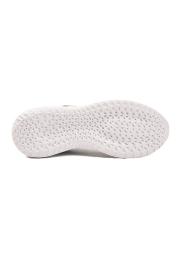 Siyah Beyaz Bağcıklı Hafif Esnek Unisex Spor Ayakkabı Nereus G Siyah - Beyaz