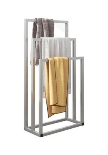 Üçlü Metal Krom Havlu Askılığı Krom